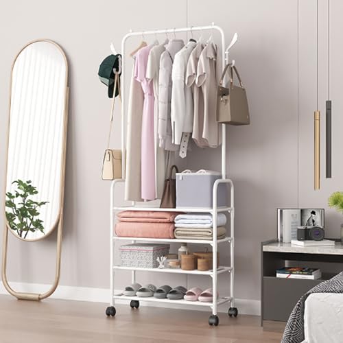Perchero con ruedas ideal para ordenar tu dormitorio con estilo 8