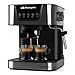 Orbegozo EX 6000 Machine à expresso et cappuccino pression 20 bar réservoir 1,5 l compatible dosettes 1 050 W