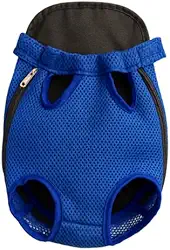 Bolsa Mochila Canguru Pet para Passeio de Cães (AZUL, M (3 a 6Kg))