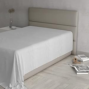 Italian Bed Linen Max Color Bettlaken Hellgrau 180x300