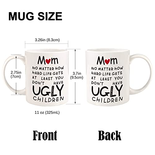Mothers Day Gifts For Mom From Daughter Son,11Oz Funny Coffee Mug Gifts For Mom Grandma Mother In Law Aunt,Unique Mothers Day Present Idea For Women Her,Mom Gifts For Birthday Christmas Valentines Day #TOP3