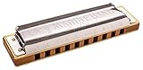 hohner mundharmonika marine band zweifach lackierter Birnbaum Kanzellenkörper