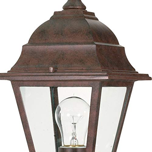 Image of Nuvo Lighting 60 /547 Postlantern with Clear Glass, Bronze /Dark