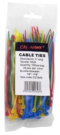 Cal Hawk Tools CCTA04 Cable Ties