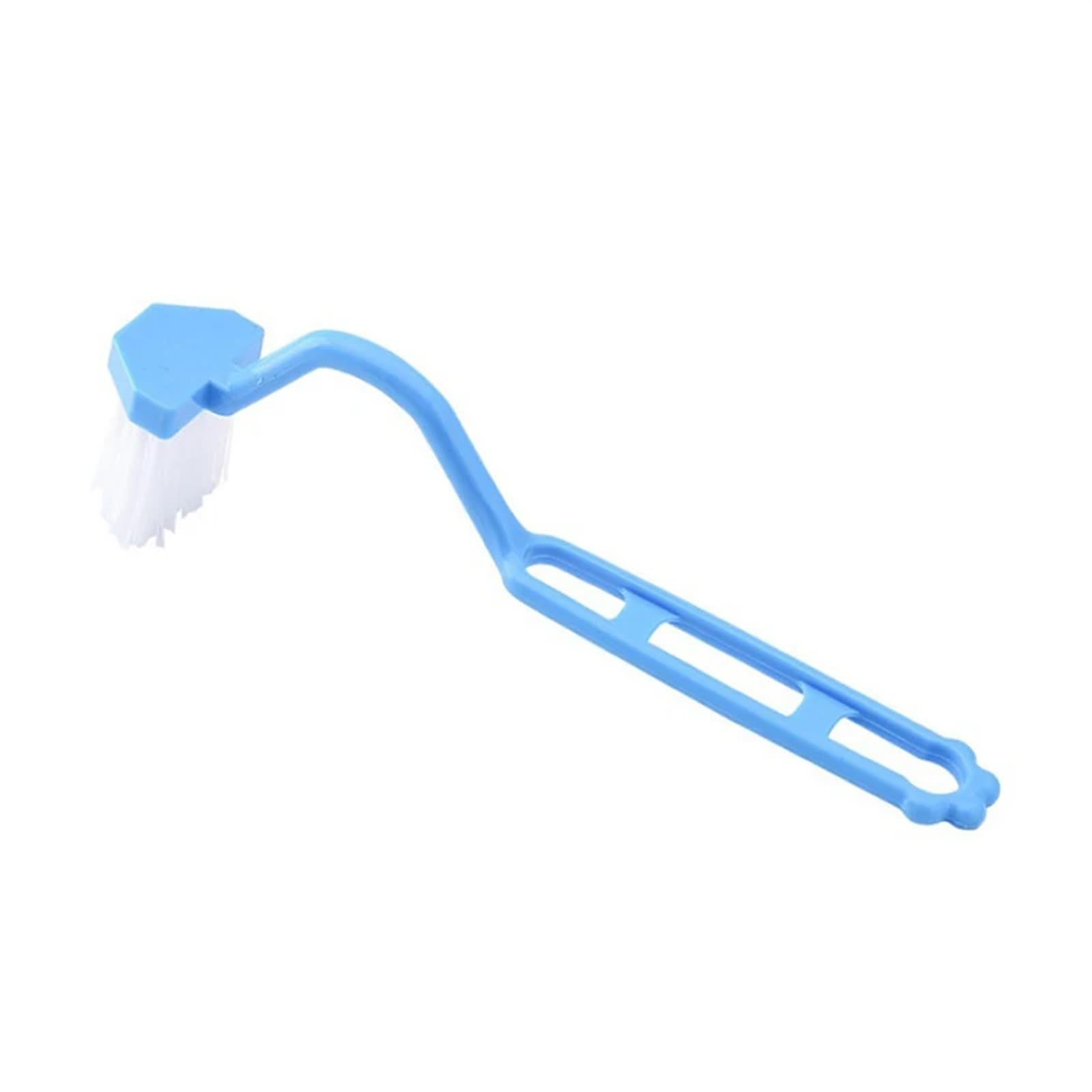 Brosse de nettoyage de salle de bain incurvée portable pour poignée d'angle