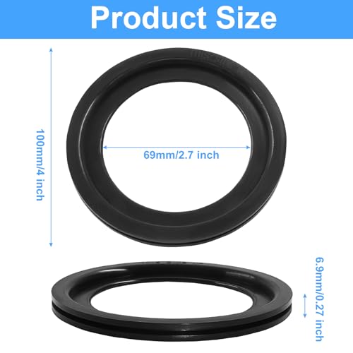 Image of RV Toilet Seal, 3 Pack RV Toilet Ring, RV Toilet Replacement Parts #385311658 for Dometic 300 /310 /320, Toilet Seal Parts Solve The Leakage Problem