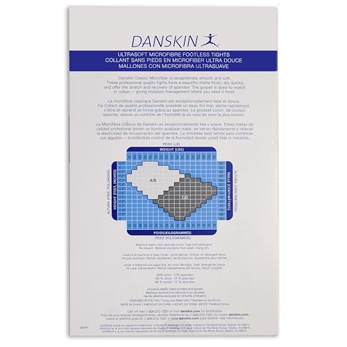 Image of Danskin womens Microfiber Footless Tights