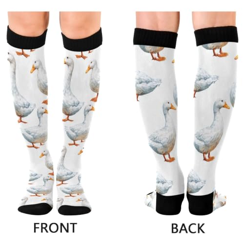 Image of Fisyme Socks for Women Men Warm Comfort Athletic Crew Running Hiking Cycling Compression Socks