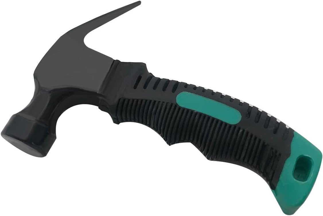 MIKMAYTOO Hammer 8oz, Small Hammer Camping Hammer, Mini hammer, Claw