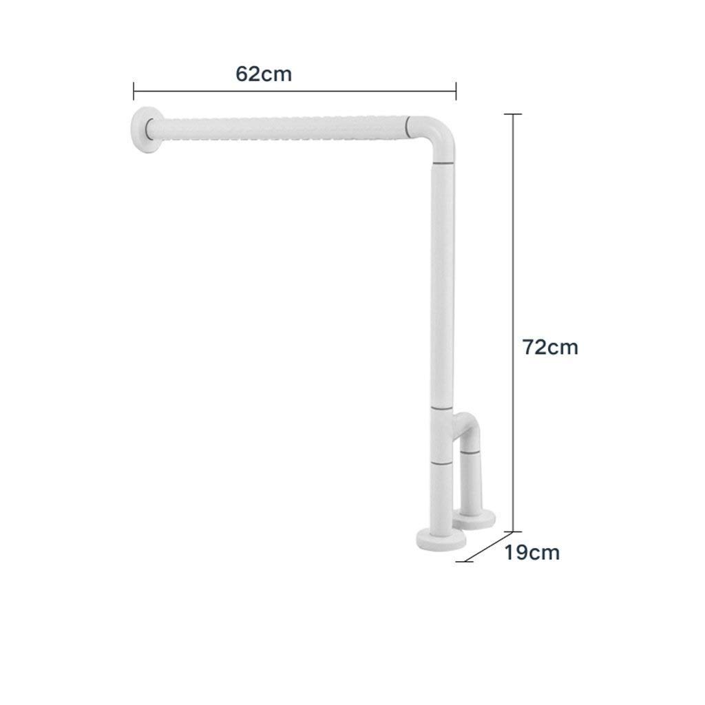 Bracciolo Di Sicurezza Per Bagno In Ottone - Antiscivolo, Montaggio A Parete, Lunghezza 47 Cm