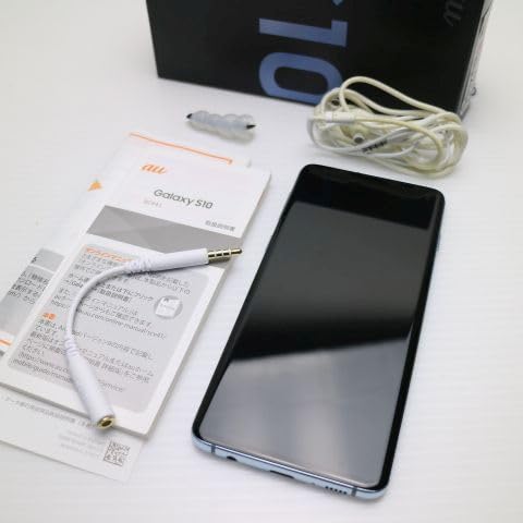 Amazon | Galaxy S10 SCV41 青 | 不明 | スマートフォン本体 