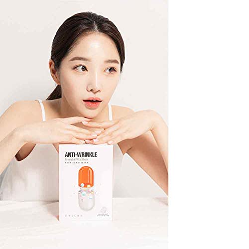 ORJENA 10 pack Essential Facial Face Mask Sheet Anti-Wrinkle, 1 count (Pack of 10) - Image 3