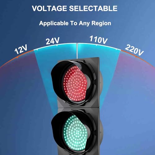 Feu de signalisation rond à LED pour éliminer les dangers de reflets