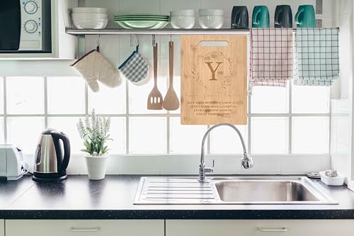 Housewarming-GiftBamboo-Carved-Cutting-Board-Gift-for-Home-KitchenCampingBarbecueBBQ-Congratulations-First-House-GiftBless-New-Home-GiftWedding-GiftChristmas-GiftMonogrammed-Initial-Letter-Y Housewarming GiftBamboo Carved Cutting Board Gift for Home KitchenCampingBarbecueBBQ Congratulations First House GiftBless New Home GiftWedding GiftChristmas GiftMonogrammed Initial Letter Y