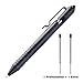 SMOOTHERPRO Bolt Action Pen with Tungsten Side 3 Colors for EDC Pocket Color Black(TP156)