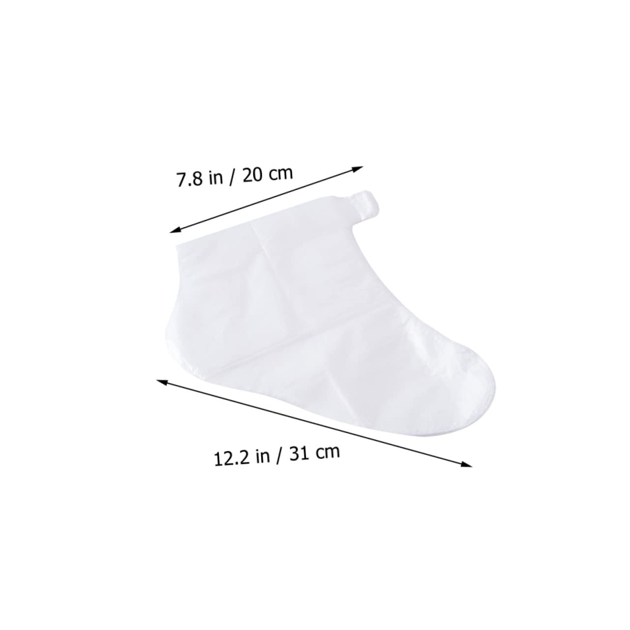 FOMIYES 3 Sets Foot Soak for Dry Cracked Feet Moisturizing Toe Socks Foot Covers for Pedicure