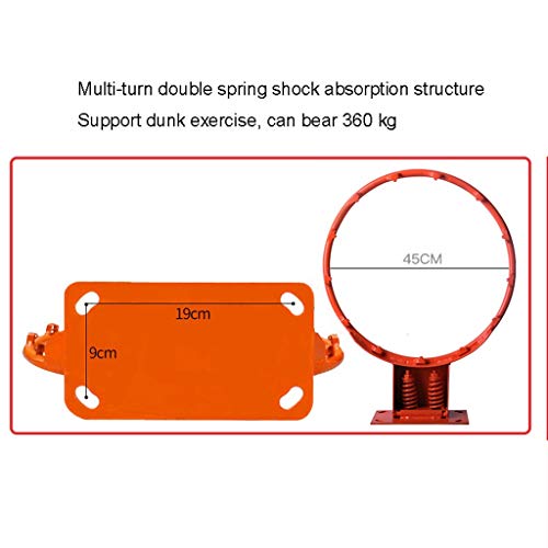 Mini Basketbalring en Twee Netten Official Size Basketball Hoop 18 '' 13.7 '' Hangbasketbaldoel Voor Volwassenen… - Image 4