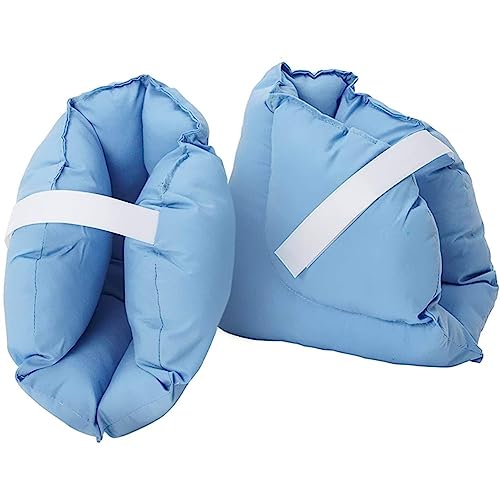Qussedser 1 Par de Almohadillas Protectoras para Botas y Talones para Aliviar el Dolor de Lesiones y Proteger Las Almohadillas de Las úLceras