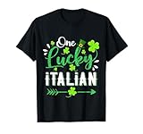 Photo Gallery one lucky italian shamrock leprechaun hat st patricks day maglietta Photo Gallery one lucky italian shamrock leprechaun hat st patricks day maglietta