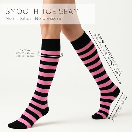 Image of Mysocks Unisex Knee High Stripe Socks