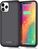 QTshine Battery Case for iPhone 11 Pro Max, [7800mAh] Protective Portable Charging Case Rechargeable