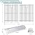 Criditpid Replacement Parts for Nexgrill 4 Burner 720-0830H, 720-0783E, Nexgrill 720-0830D, 720-0830X, 720-0783EH. Grates and Grill Heat Plates for Home Depot Nexgrill 720-0830H Replacement Parts.