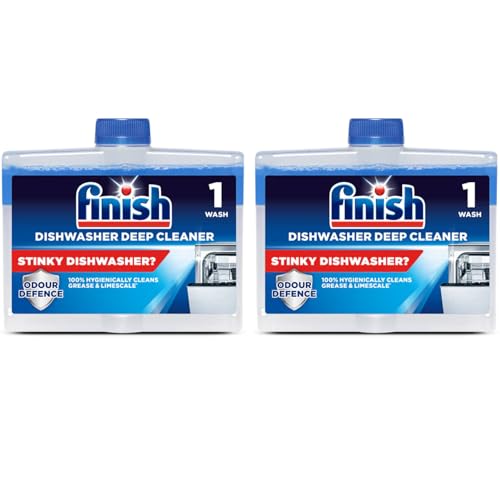 Finish Geschirrspüler Reiniger Twin Pack, 2 x 250 ml 1 Finish Geschirrspüler Reiniger Twin Pack, 2 x 250 ml