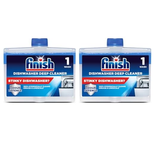 Finish Geschirrspüler Reiniger Twin Pack, 2 x 250 ml