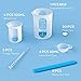 Silicone Resin Measuring Cups Tool Kit- Nicpro 250 & 100 ml Measure Cups, Silicone Popsicle Stir Sticks, Pipettes, Finger Cots for Epoxy Resin Mixing, Molds, Jewelry Making, Waxing, Easy Clean