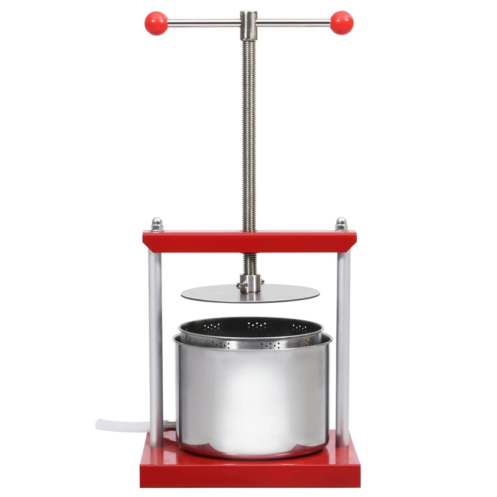 Generico Torchio per Frutta e Vino in Acciaio Inox 6 L,Arte e Svago,Hobby e Arti Creative,Produzione casalinga di Birra e Vino,Produzione di vino-146897