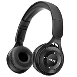 scorking Kids Bluetooth Headphones, Over Ear Children's Wireless Bluetooth 5.3 Headsets, Built-in Mic, Comfortable Wear & HD Sound, Kids Headphones for Boys Girls School Travel iPad Tablet (Black)