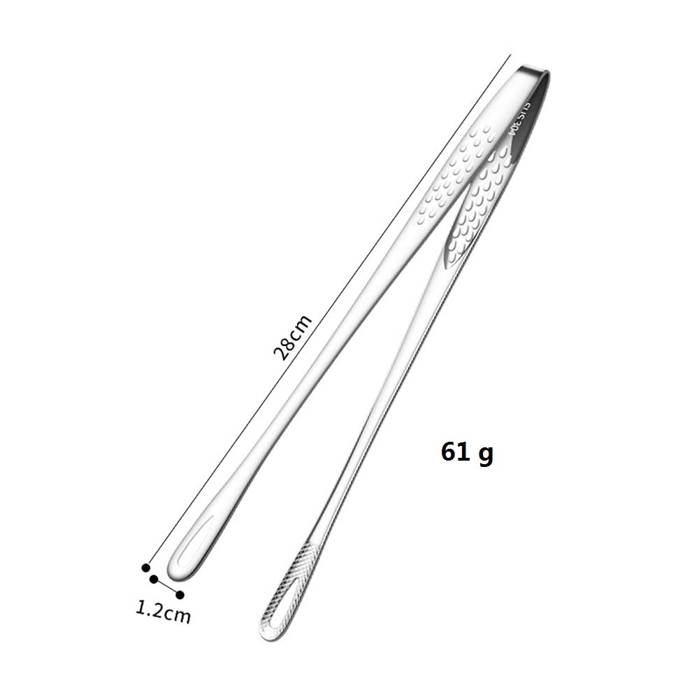 Pinze Per Barbecue In Acciaio Inossidabile 304 - Set Da 1 Paio - Oro O Argento - Anti-scivolo E Saldate