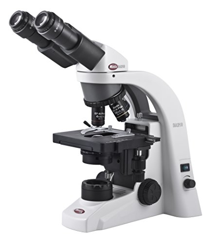 Image of Motic BA210 Binocular Compound Microscope | 6V /30W Halogen Illumination, 40X-1000X Magnification, Quadruple Nosepiece, EC Plan Achromatic Objectives, Coaxial Mechanical Stage | for Routine Work