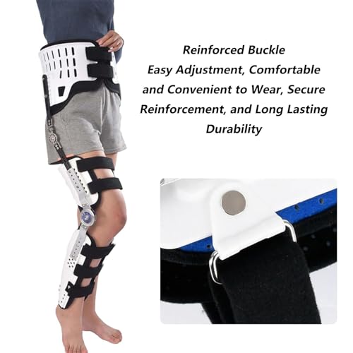 Ortesis ajustable para cadera y rodilla con soporte ortopédico miniatura 6