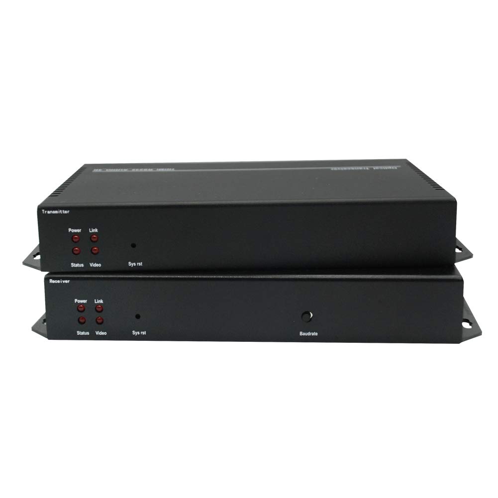 4K 1080p HDMI 120m Extender con RS232/MIC/EDID su Cat5/6 CableTrasmettitore e ricevitore HDMI rete/cavo Extender
