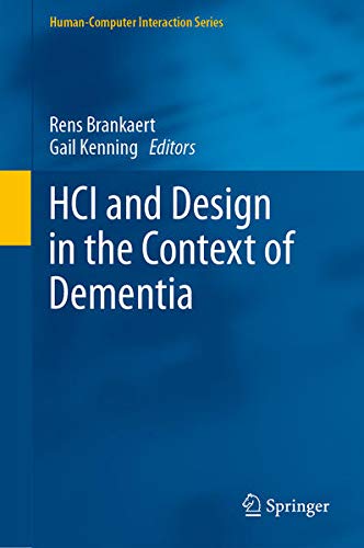 Buy HCI and Design in the Context of Dementia — BookShops.in