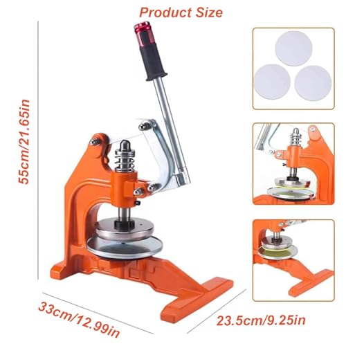 Coupe-tissu - 100 cm² - Couteau à pression manuel - Épaisseur de coupe 0,1 mm - 10 mm - Pour textiles et tapis
