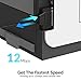 SABRENT USB 2.0 to DB25 IEEE 1284 Parallel Printer Cable Adapter [HEXNUT Connectors] (CB-1284)