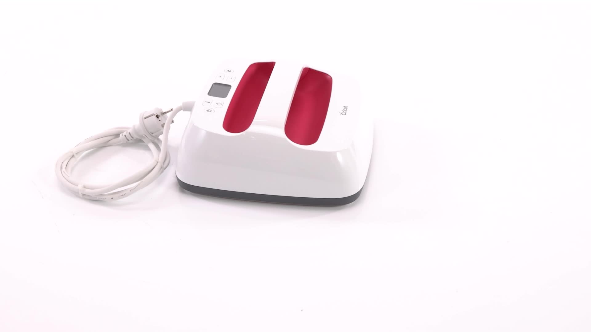 Custodia XANAD Per Cricut EasyPress 2 (30,5x30,5x14 Cm), Guscio Rigido In EVA, Colore Lampone, Con Maniglia