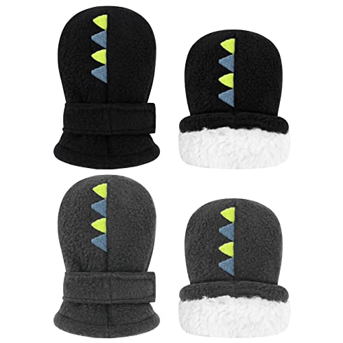 Image of Sarfel Baby Mittens Toddler Gloves Kids Winter Gloves Baby Girl Boy Winter Mittens Infant Mittens 2 Pair Pack