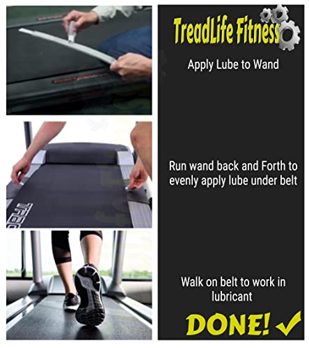 Treadlife Fitness LUBEKIT2 Treadmill Maintenance Kit | 1 Year Supply Of Treadmill Lubricant thumb #4