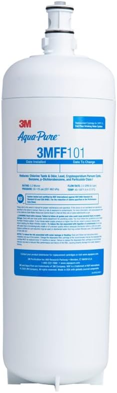 3M Under Sink Replacement Water Filter - Model 3MFF101