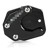 Almohadilla de patada de motocicleta de aluminio, duradera.