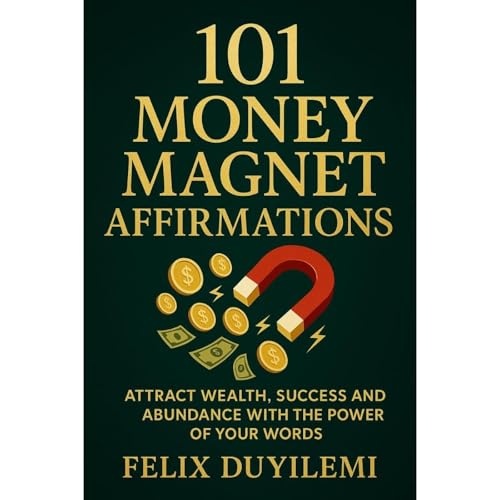 101 Money Magnet Affirmations Audiolibro Por Felix Duyilemi arte de portada