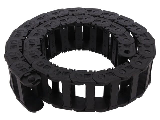 Chaîne de guidage nylon de 21 mm de hauteur pour gaine technique