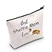 MEIKIUP Sheltie Dog Lover Gift Sheltie Mom Makeup Bag Sheepdog Mama Shetland Sheepdogs Gift Sheltie Owner Travel Cosmetic Bag (Sheltie Mom bag)