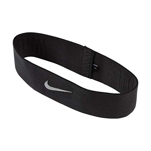 Nike AT5003 Resistance Band, Black, Large, Resistance Loop