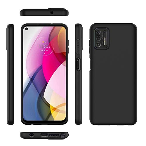 Easyacc Slim Case For Moto G Stylus 2021, Matte Black Thin Tpu Phone Cases Finish Profile Soft Back Protective Cover #TOP2