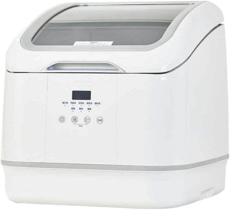 Countertop Dishwasher. Kitchen Dishwasher High-temperature Washing Drying Mmachine Fully Automatic Small Countertop .Space Saving