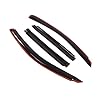 Tuningpros Window Visor Compatible with 2004-2008 Chrysler Pacifica, DGWV2-093i in-Channel Deflector Rain Guard Dark Smoke, 4 Pcs Set #1